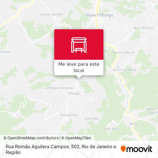 Rua Romão Aguilera Campos, 502 mapa