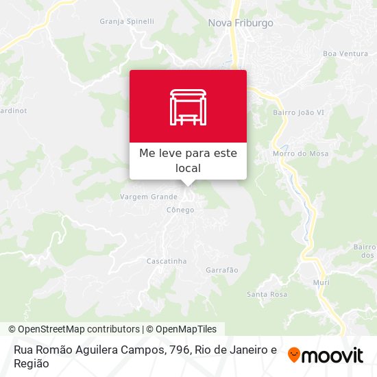 Rua Romão Aguilera Campos, 796 mapa