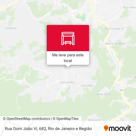 Rua Dom João Vi, 682 mapa