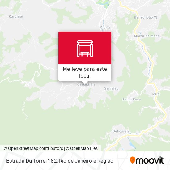 Estrada Da Torre, 182 mapa