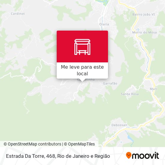 Estrada Da Torre, 468 mapa