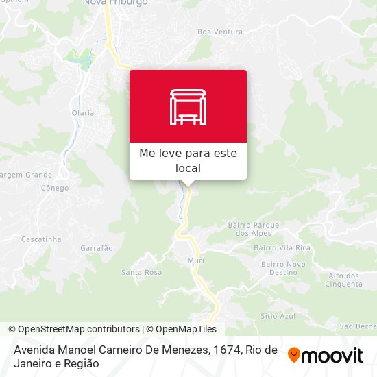 Avenida Manoel Carneiro De Menezes, 1674 mapa