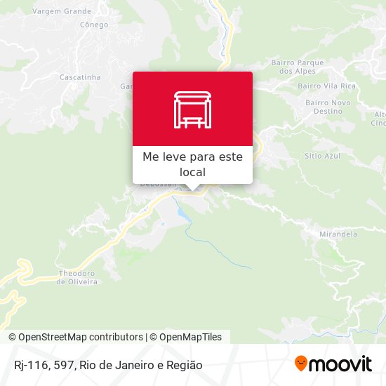 Rj-116, 597 mapa