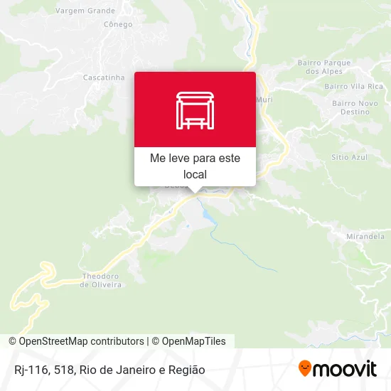 Rj-116, 518 mapa