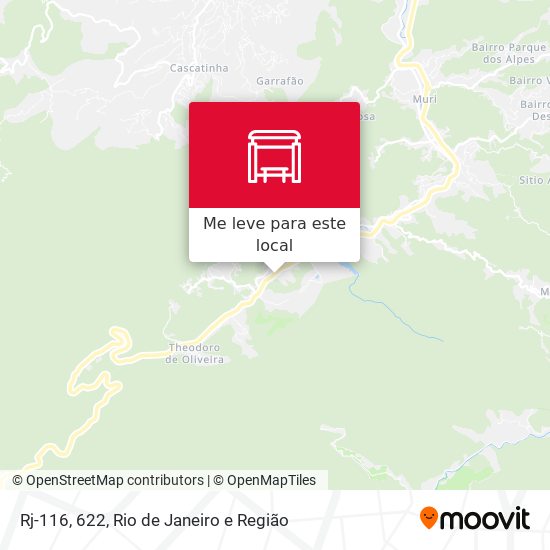 Rj-116, 622 mapa
