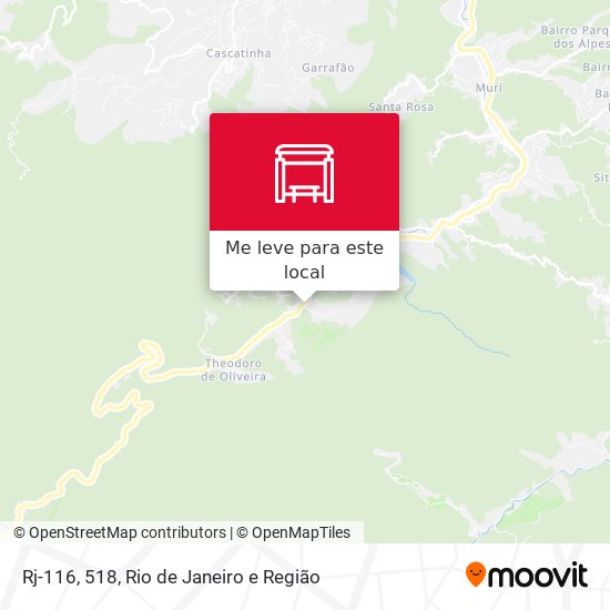Rj-116, 518 mapa
