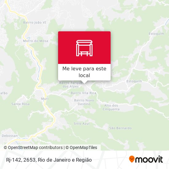 Rj-142, 2653 mapa