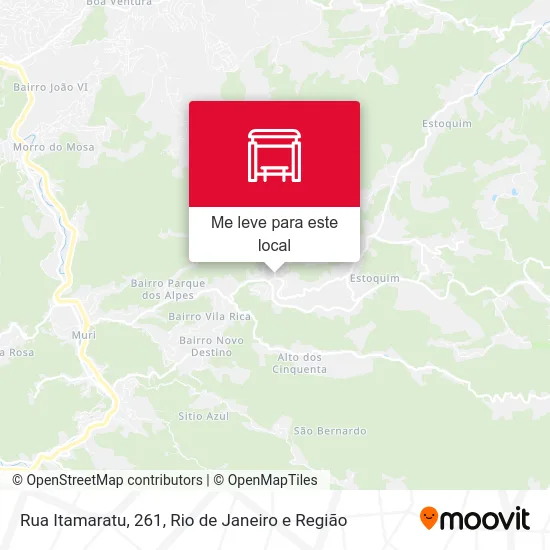 Rua Itamaratu, 261 mapa