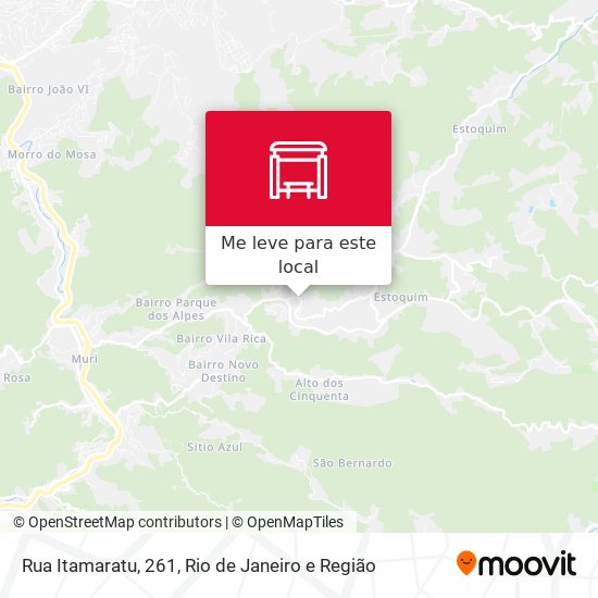 Rua Itamaratu, 261 mapa