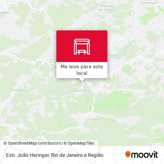Estr. João Heringer mapa