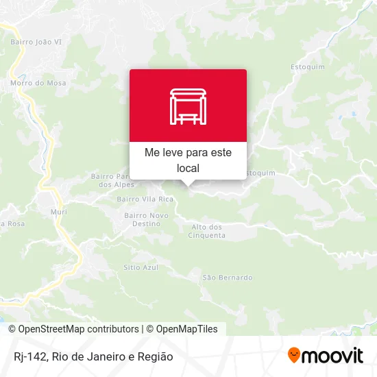 Rj-142 mapa