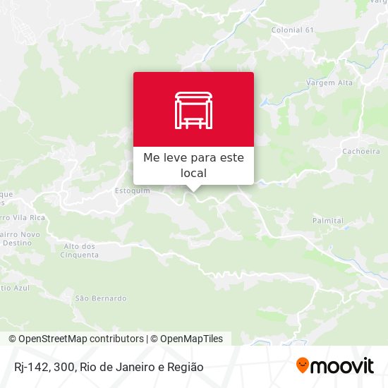 Rj-142, 300 mapa