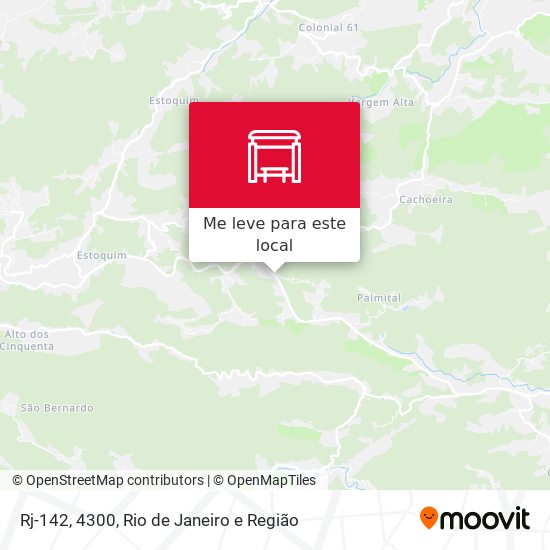 Rj-142, 4300 mapa