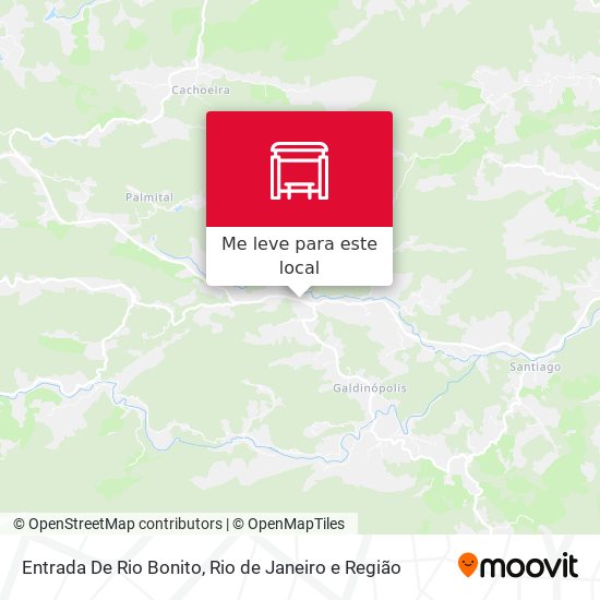 Entrada De Rio Bonito mapa