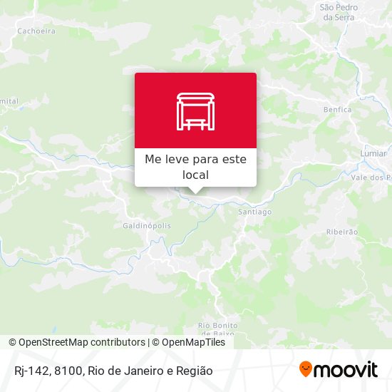 Rj-142, 8100 mapa