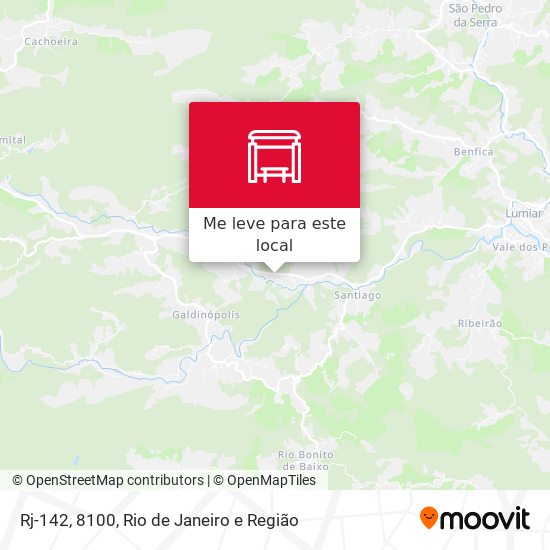 Rj-142, 8100 mapa