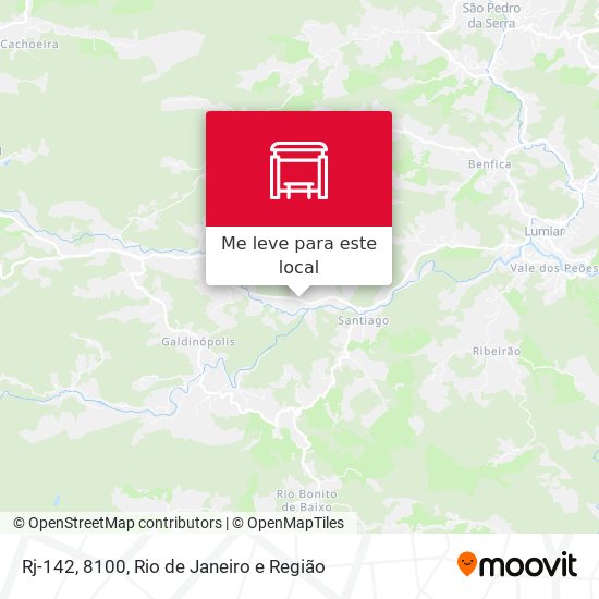 Rj-142, 8100 mapa