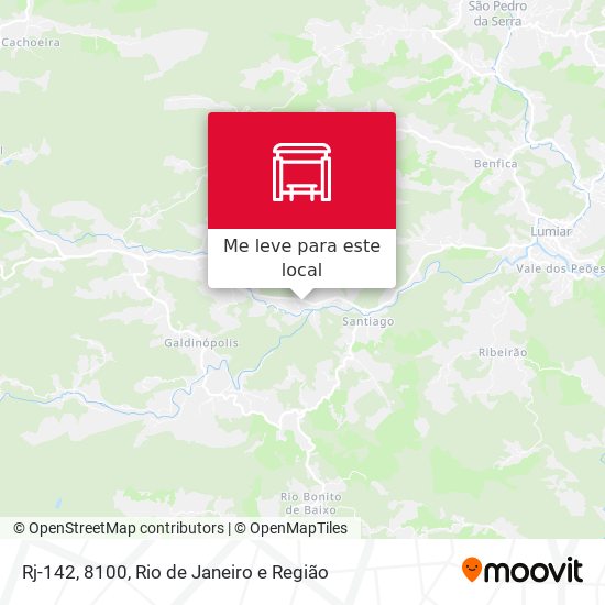 Rj-142, 8100 mapa