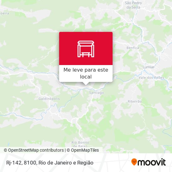 Rj-142, 8100 mapa