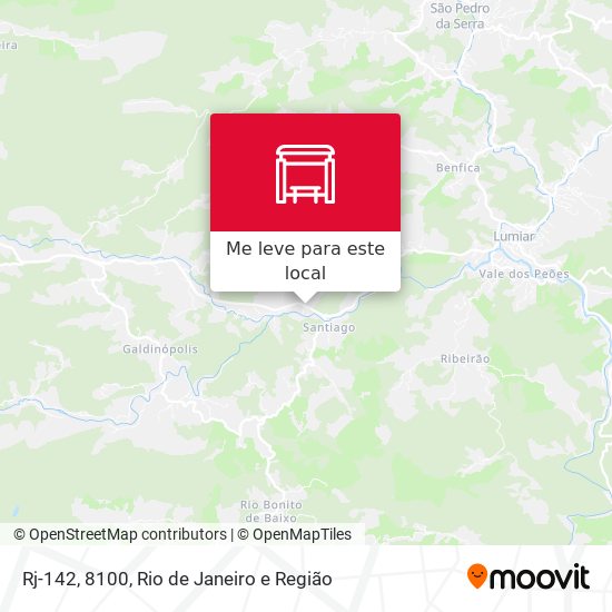 Rj-142, 8100 mapa