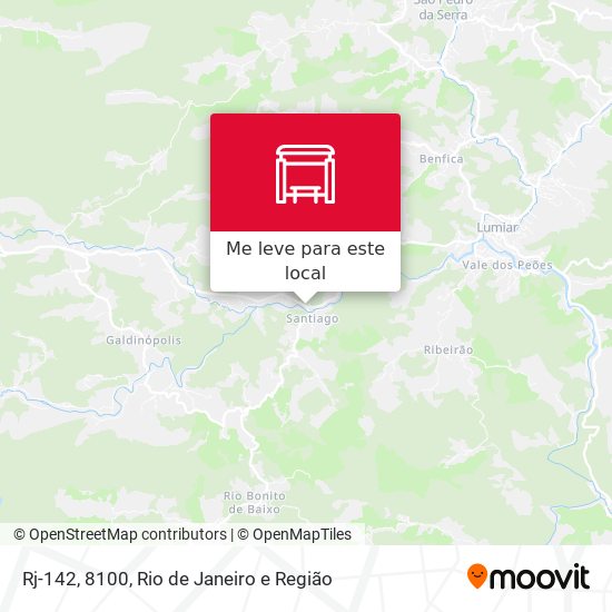 Rj-142, 8100 mapa