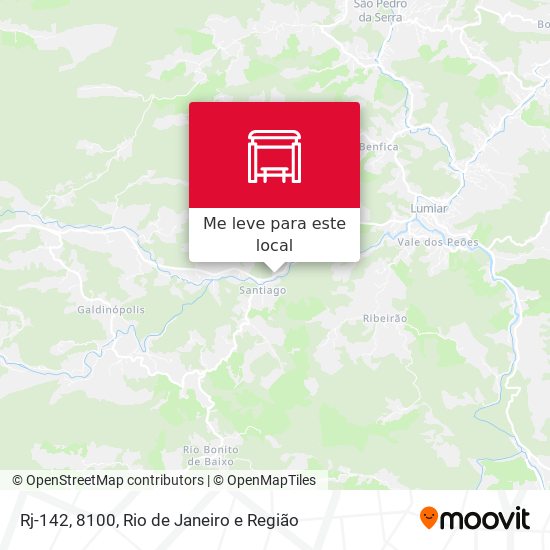 Rj-142, 8100 mapa