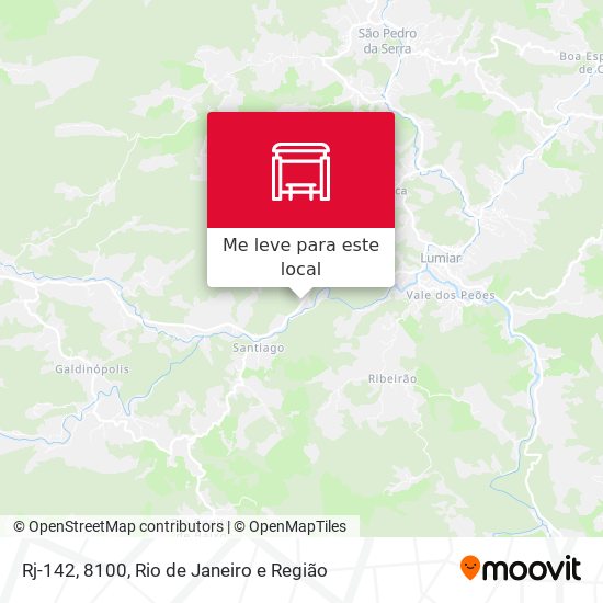 Rj-142, 8100 mapa