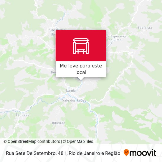 Rua Sete De Setembro, 481 mapa