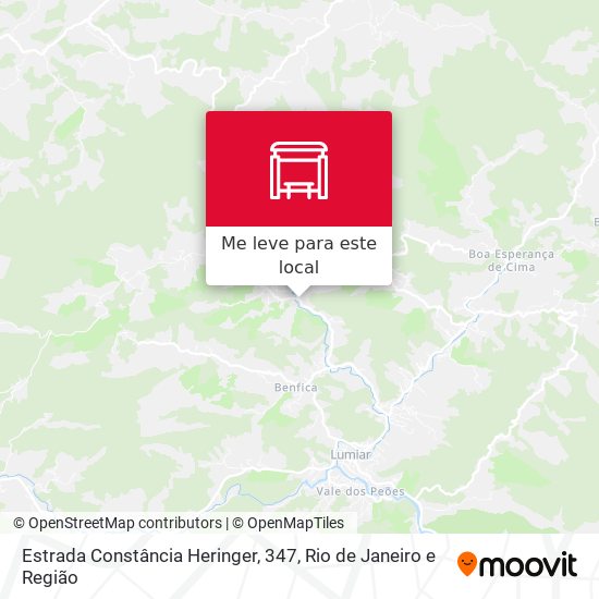 Estrada Constância Heringer, 347 mapa