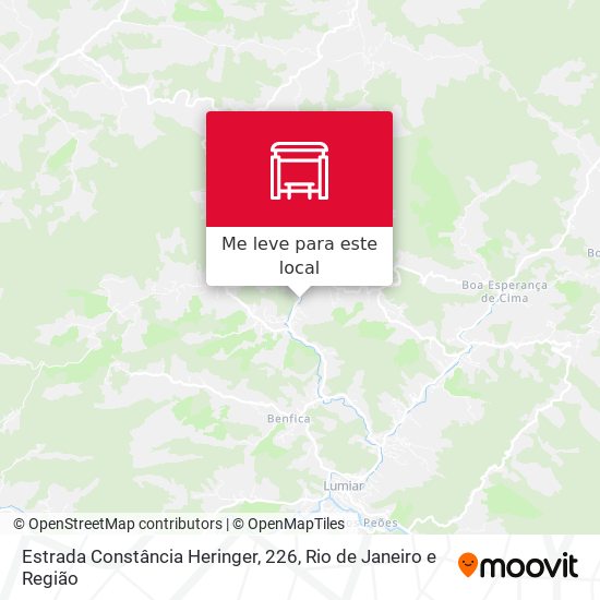 Estrada Constância Heringer, 226 mapa