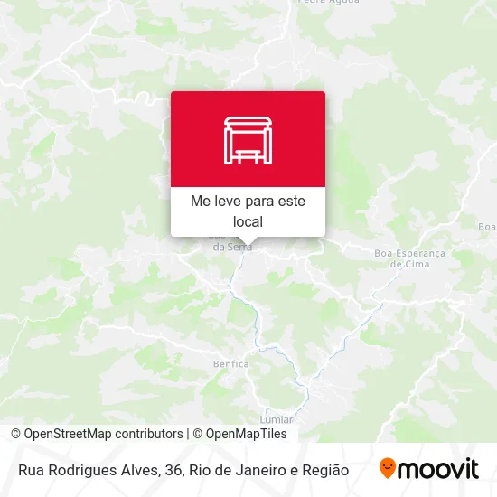 Rua Rodrigues Alves, 36 mapa
