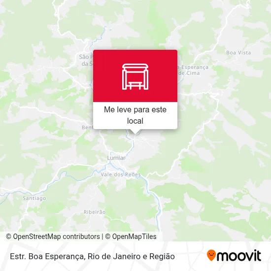 Estr. Boa Esperança mapa