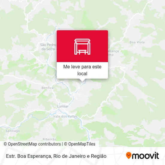 Estr. Boa Esperança mapa