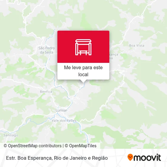 Estr. Boa Esperança mapa
