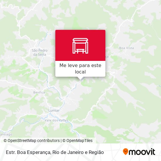 Estr. Boa Esperança mapa