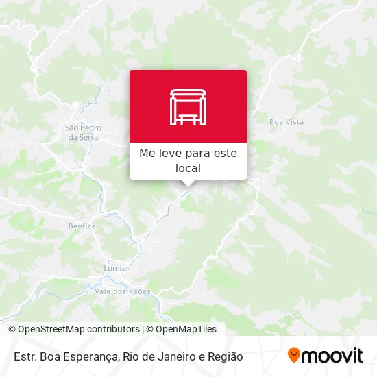 Estr. Boa Esperança mapa