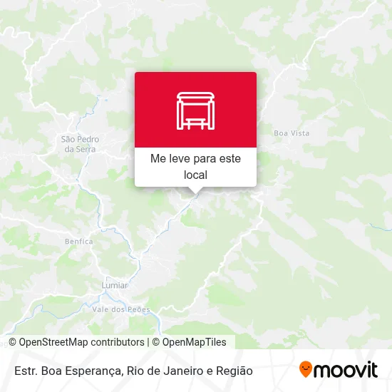 Estr. Boa Esperança mapa