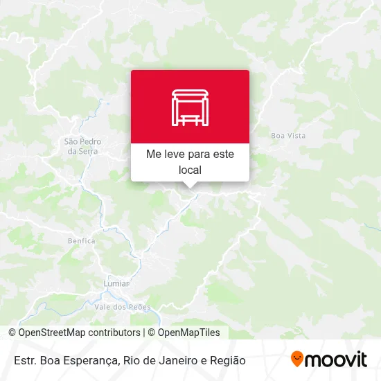 Estr. Boa Esperança mapa