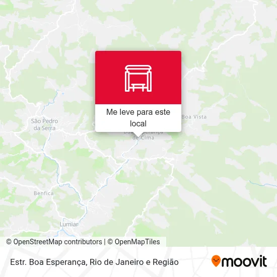 Estr. Boa Esperança mapa
