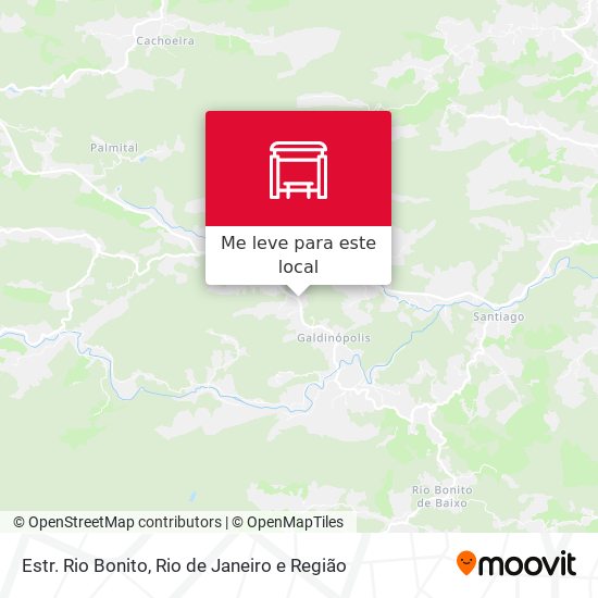 Estr. Rio Bonito mapa