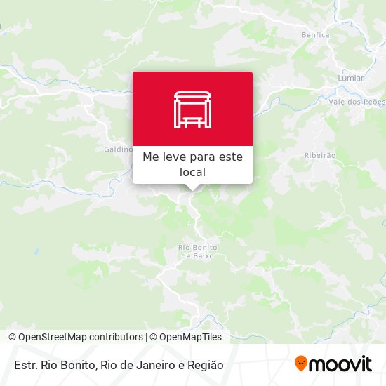 Estr. Rio Bonito mapa