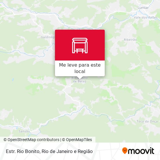 Estr. Rio Bonito mapa