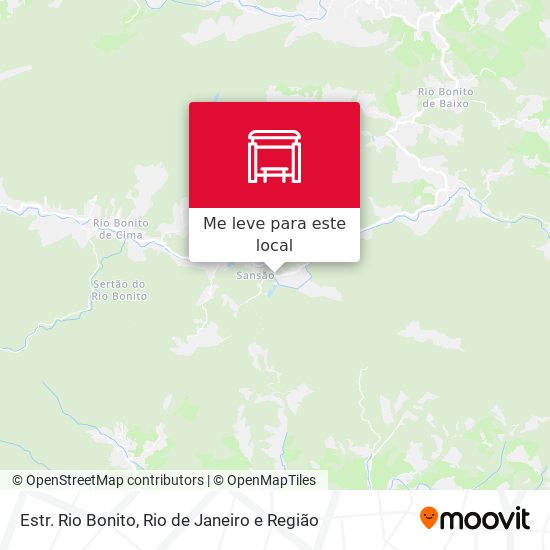 Estr. Rio Bonito mapa