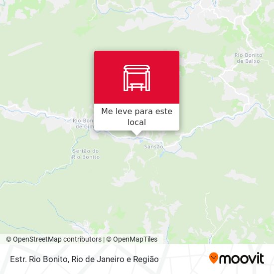 Estr. Rio Bonito mapa