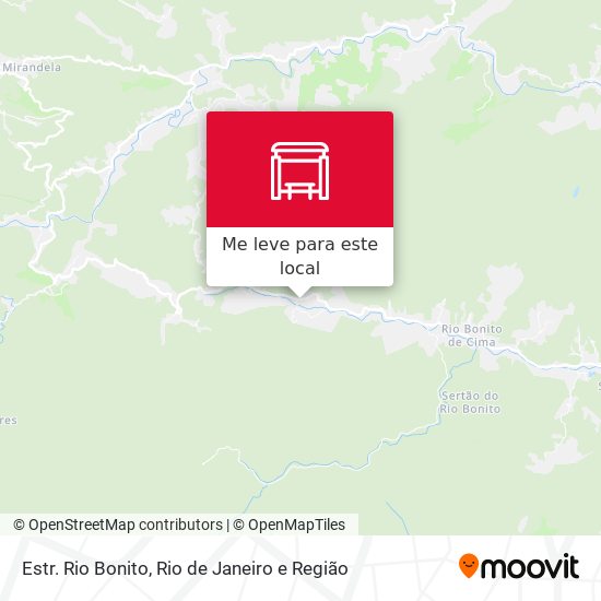 Estr. Rio Bonito mapa