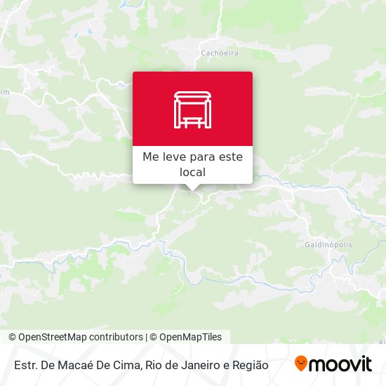 Estr. De Macaé De Cima mapa