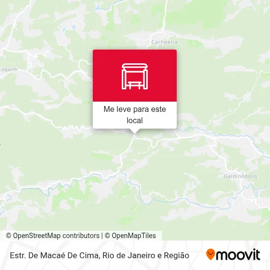 Estr. De Macaé De Cima mapa