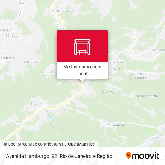 Avenida Hamburgo, 92 mapa