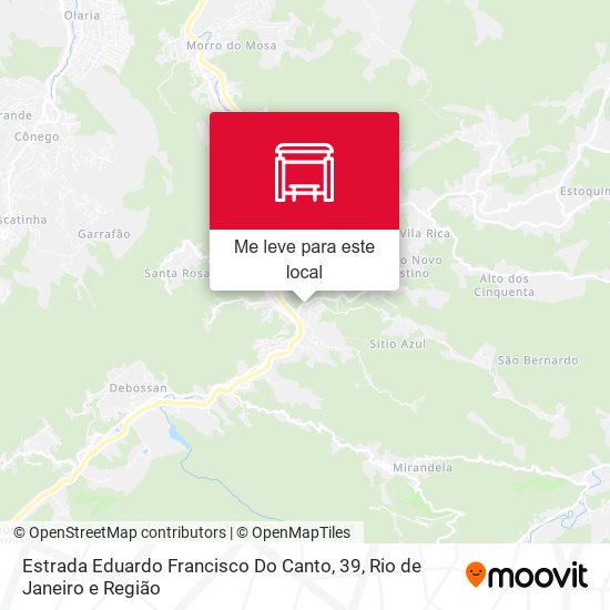 Estrada Eduardo Francisco Do Canto, 39 mapa