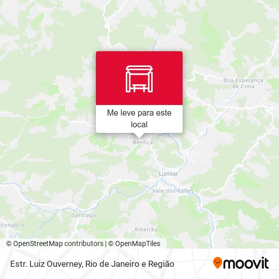 Estr. Luiz Ouverney mapa